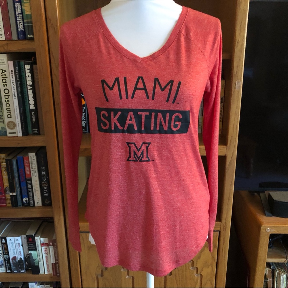 NWT Chicka-D Red Miami Skating Shirt
